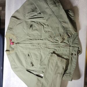 SO Uility Jacket, Olive Green, Size S